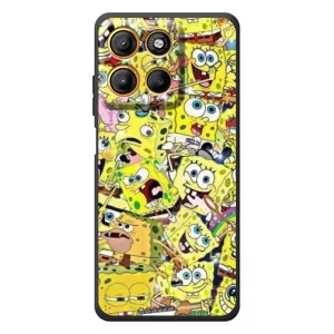 Чехол Губка Боб для 

Мо Motorola Модель 17 (Эмоции Спанч Боба)