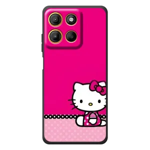 Чехол для Ребёнка на
Мо Motorola Модель 17 (VPrint) (Girl KITTY)