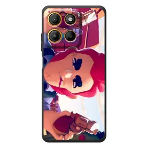 Чехол для Motorola Moto G17 Бравл Старс (VPrint) (Кольт)