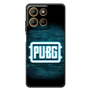 Чеjхол PUBG для 

Motorola Moto G17 
 (AlphaPrint) (Лого PUBG)