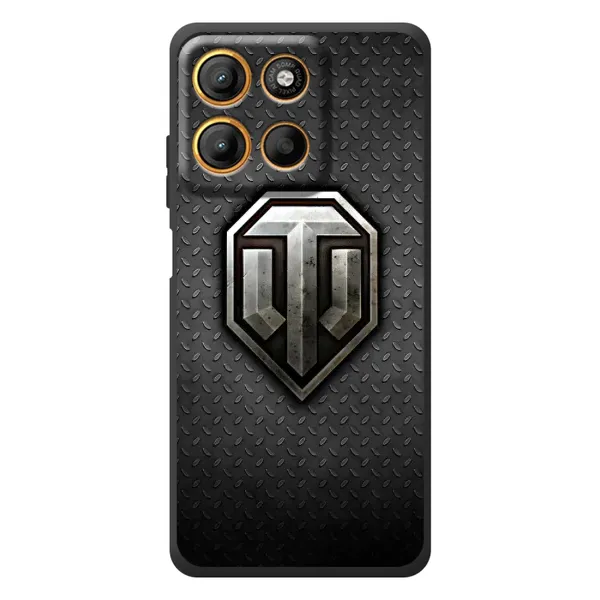 Чехол с принтом «Лого Tanks» для Motorola Moto G17