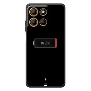 Чехлы для любимой на
Motorola Moto G17
(VPrint) (Love battery)