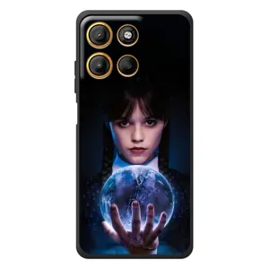 Чехол с дизайном Венздей 2 на Motorola Moto G17 (Магическая сфера Уэнздей)