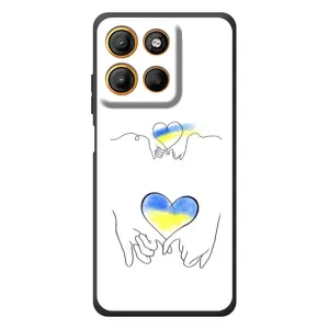 Чехол для Патриота Украины Motorola Moto G17 - (AlphaPrint) (Мир Украине)