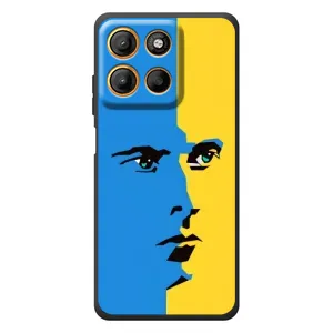 Украинские Чехлы для Motorola Moto G17 с картинкой УПА (AlphaPrint) (Степан Бандера)