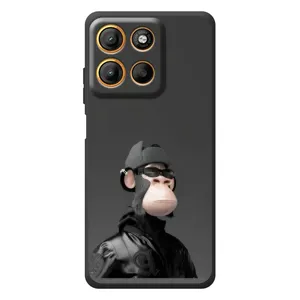 Чохли з Мавпами NFT для Motorola Moto G17 (AlphaPrint) (стильна мавпа NFT)