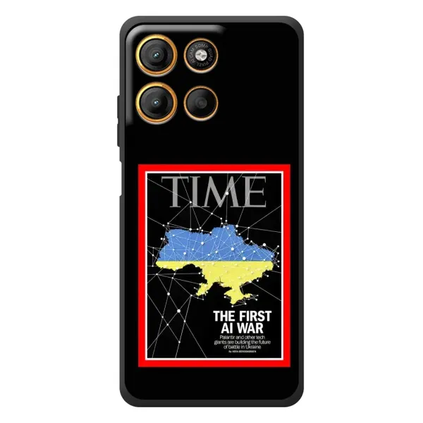 Чохол з принтом «TIME Ukraine» для Motorola Moto G17
