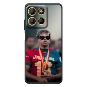 Чохол з футболістом Ламін Ямаль Motorola Moto G17 (Ямаль Барса)
