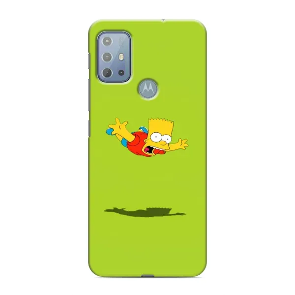 Чохол з принтом «Барт Сімпсон» для Motorola MOTO G20