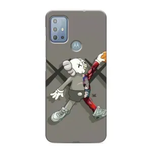 Чохли для Motorola MOTO G20 - Bearbrick Louis Vuitton (PREMIUMPrint) (Беарбрік Джордан)