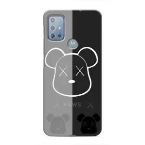 Чохли для Motorola MOTO G20 - Bearbrick Louis Vuitton (PREMIUMPrint) (БеарБрік очі)