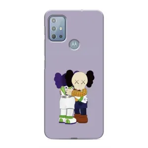 Чохли для Motorola MOTO G20 - Bearbrick Louis Vuitton (PREMIUMPrint) (Дружба Беарбрік)