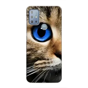 Чохли з Котиками для Motorola MOTO G20 (VPrint) (Око кота)