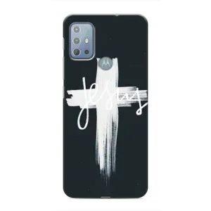 Християнські Чохли для Motorola MOTO G20 (AlphaPrint) (Ісус)