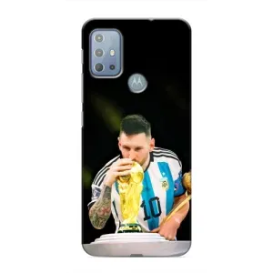 Чохли для Motorola MOTO G20 (Leo чемпіон) (AlphaPrint) (Кубок Мессі)