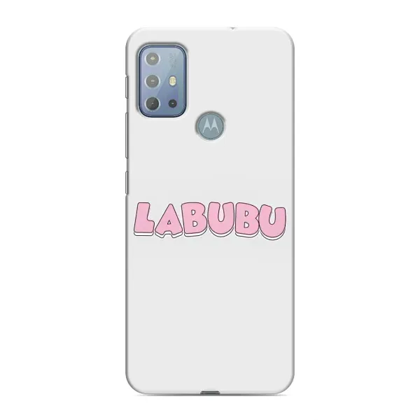 Чохол з принтом «Лого Лабубу» для Motorola MOTO G20