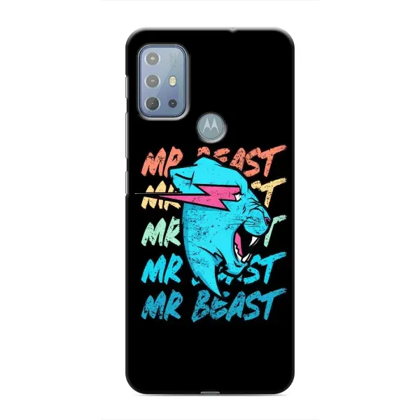 Чехол с принтом «logo Mr beast» для Motorola MOTO G20