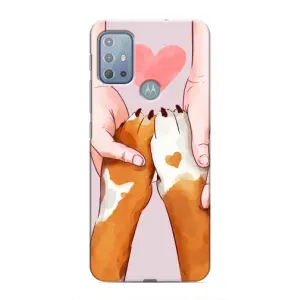 Чохли з собаками для Motorola MOTO G20 (VPrint) (Любовь до собак)