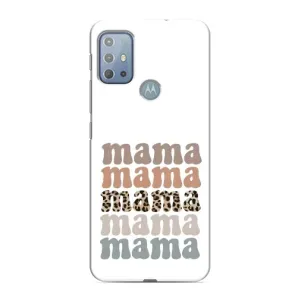 Чохли для мами на Motorola MOTO G20 (Текстовий колаж мама)