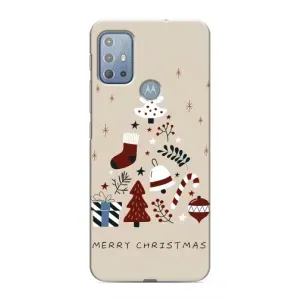 Різдвяні Чохли для Motorola MOTO G20 (VPrint) (Merry Christmas)