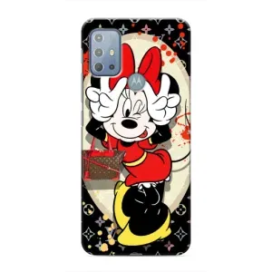 Чохол Disney Mouse Motorola MOTO G20 (PREMIUMPrint) (Мінні peace)