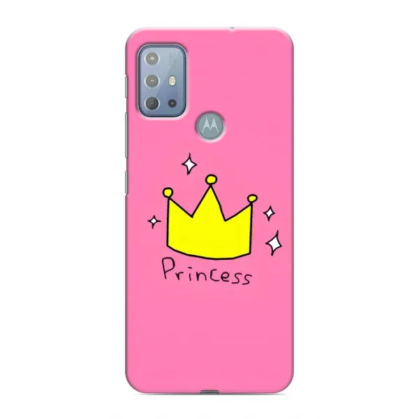 Чехол с принтом «Princess» для Motorola MOTO G20
