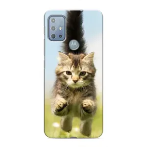 Чохли з Котиками для Motorola MOTO G20 (VPrint) (Прижок кота)