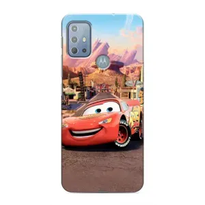Силиконовый чехол Маквин для Motorola MOTO G20 (Радиаторный Спрингс Маквин)