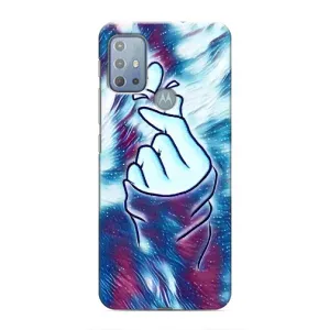 Чохол з принтом «Радужне серце» для Motorola MOTO G20