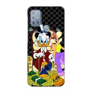 Чехли для Motorola MOTO G20 - Скрудж МакДак Louis Vuitton (PREMIUMPrint) (Стильна Утка)