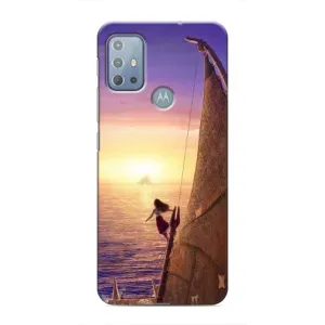 Чехол с мультфильмом Моана Motorola MOTO G20 (Закат Ваяна)