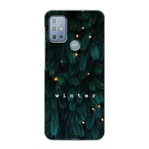 Чехол с принтом «Winter» для Motorola MOTO G20