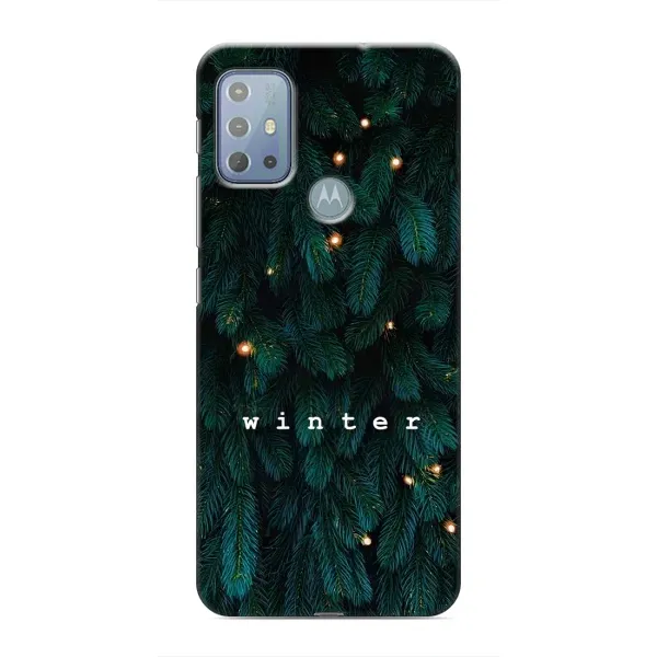 Чехол с принтом «Winter» для Motorola MOTO G20