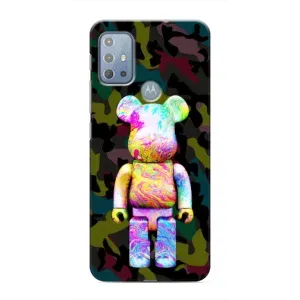 Чохли для Motorola MOTO G20 - Bearbrick Louis Vuitton (PREMIUMPrint) (Яскравий Bearbrick)