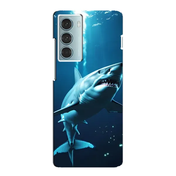 Чехол с принтом «Акула под водой» для Motorola MOTO G200