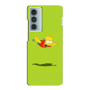 Чjхол з Сімпсонами для Motorola MOTO G200 (VPrint) (Барт Сімпсон)