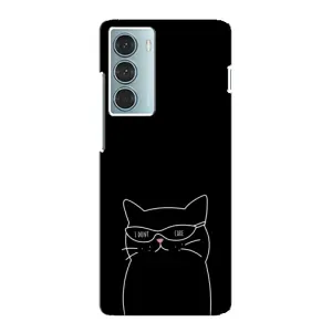 Чохол з малюнком кіт на Motorola MOTO G200 (Байдужий кіт)