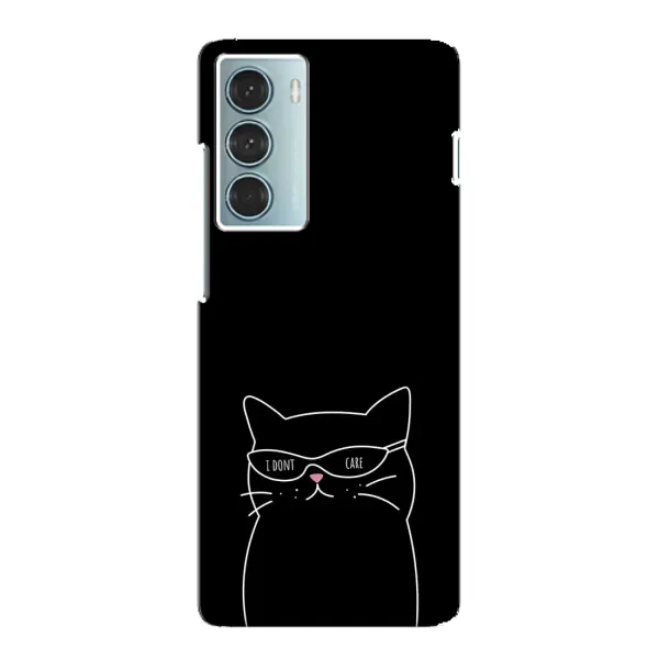 Чехол с принтом «Равнодушный кот» для Motorola MOTO G200
