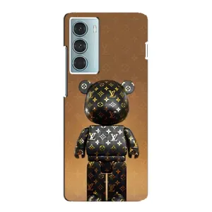 Чехлы для Motorola MOTO G200 - Bearbrick Louis Vuitton (PREMIUMPrint)