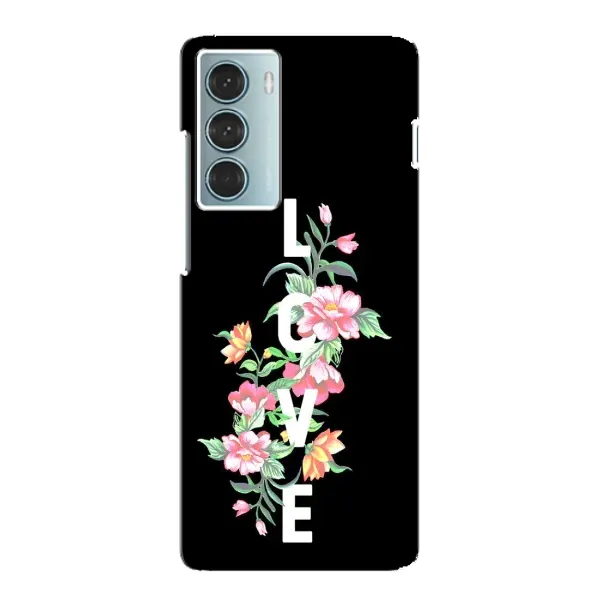 Чохол з принтом «Квіти LOVE» для Motorola MOTO G200
