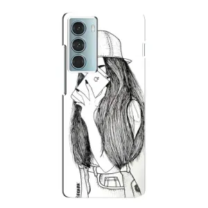 Чохол з друком для Motorola MOTO G200 - (Мода) (AlphaPrint) (Фото дівчини)