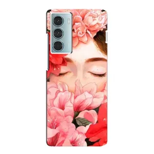 Чехлы (ART) Цветы на Motorola MOTO G200 (VPrint) (Очі в квітах)