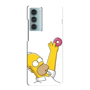 Чjхол з Сімпсонами для Motorola MOTO G200 (VPrint) (Гомер з пончиком)