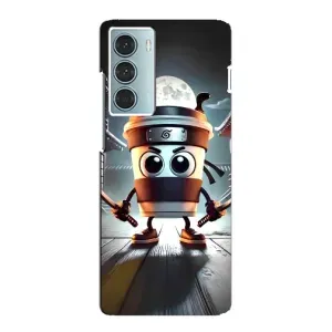 Чехол с мемом Тралалело тралала на Motorola MOTO G200 (Капучино асасино)