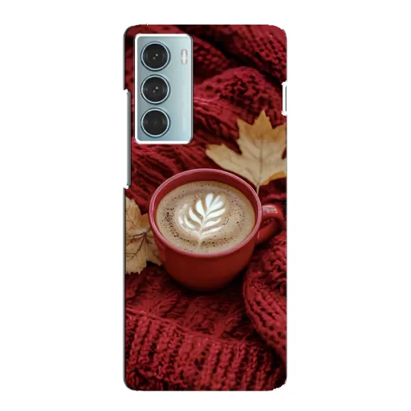 Чехол с принтом «Кофе на пледе» для Motorola MOTO G200 Чехол с принтом «Кофе на пледе» для Motorola MOTO G200