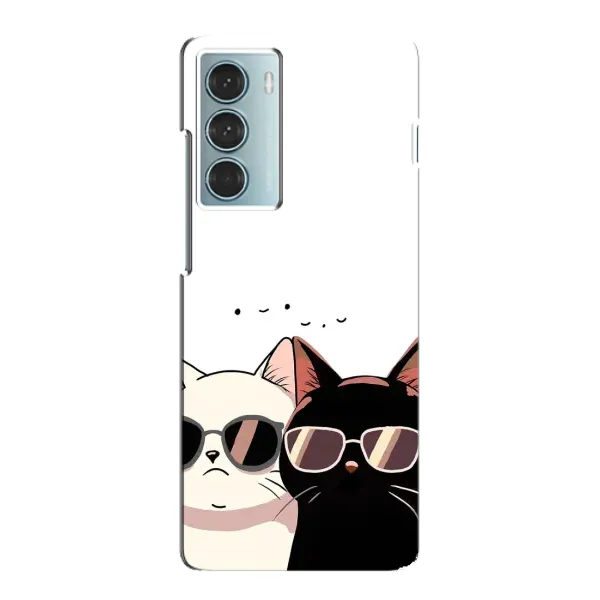 Чехол с принтом «Коты в очках» для Motorola MOTO G200