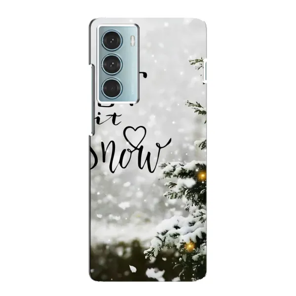 Чехол с принтом «Let it snow» для Motorola MOTO G200