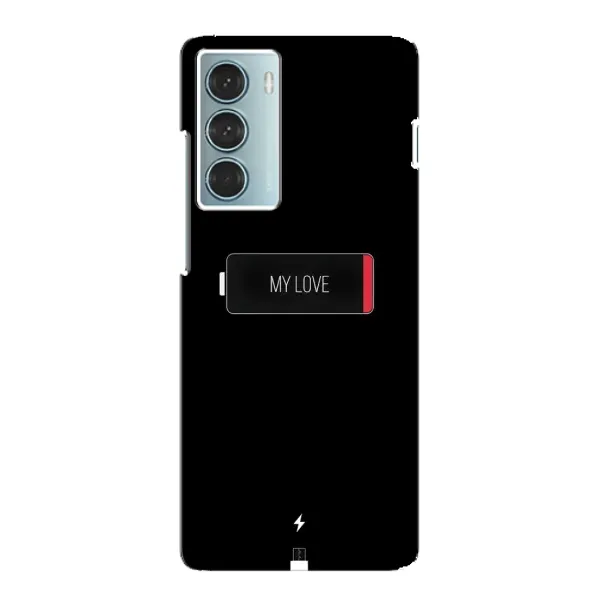 Чохол з принтом «Love battery» для Motorola MOTO G200