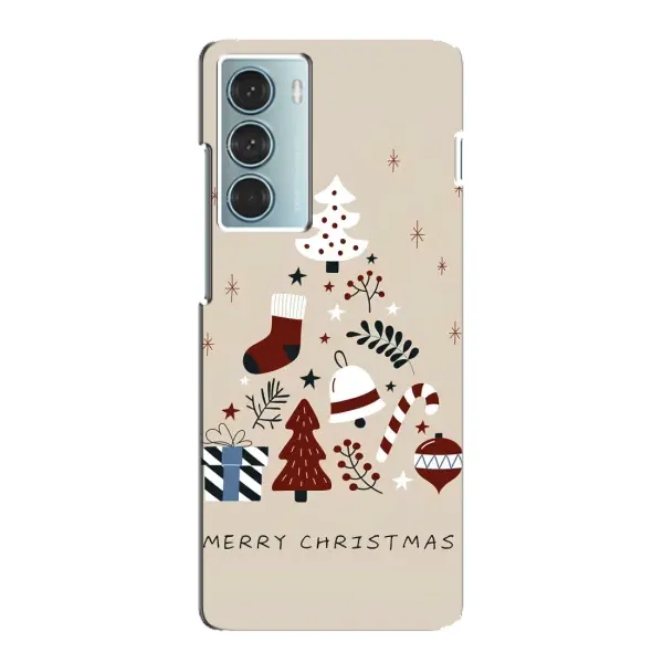 Чохол з принтом «Merry Christmas» для Motorola MOTO G200