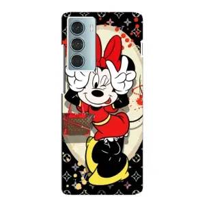 Чохол Disney Mouse Motorola MOTO G200 (PREMIUMPrint) (Мінні peace)